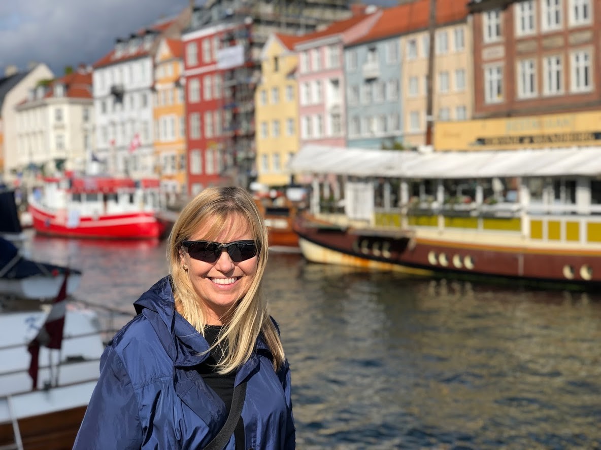 Woman in the Flam Valley in Norway on a small group tour