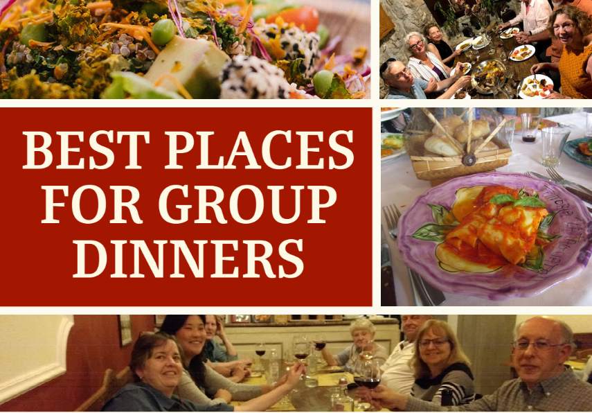 Best Places for Large Group Dinners