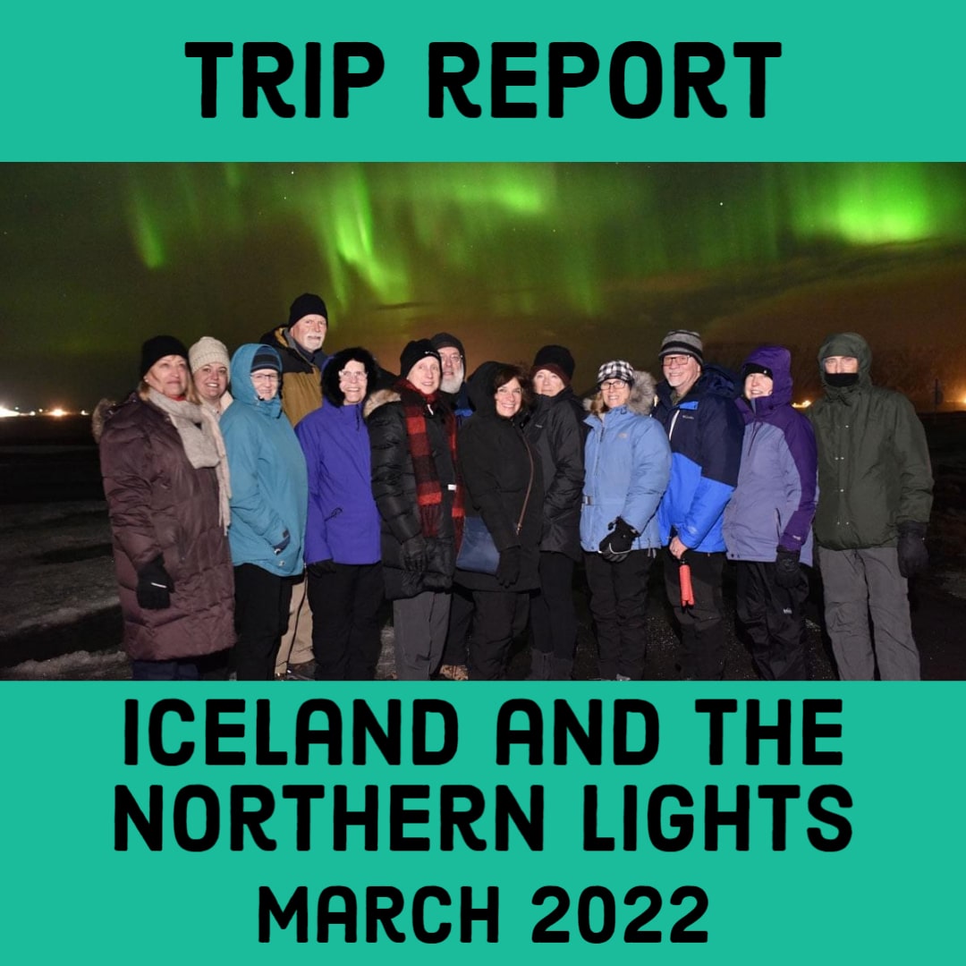 Iceland and the Northern Lights Small Group Tour Trip Report