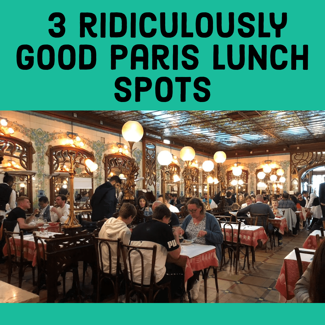 3 Ridiculously Good Lunch Spots in Paris
