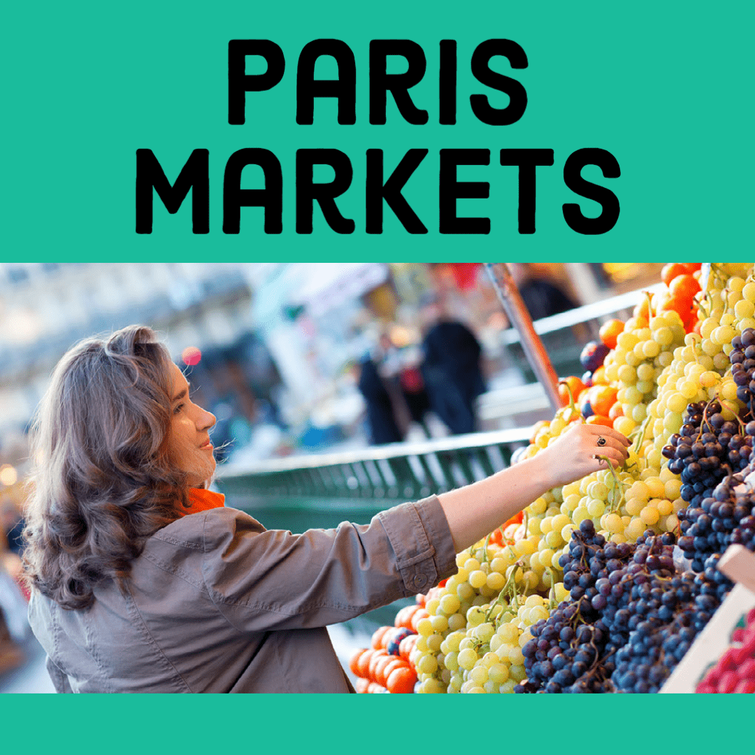 5 Markets in Paris